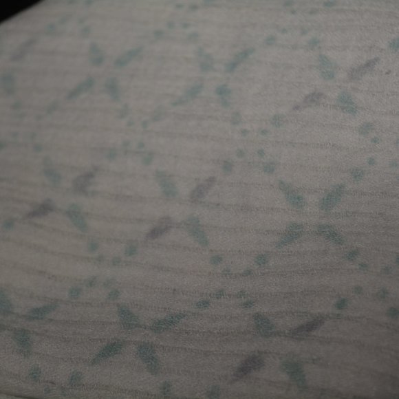 Aden Anais Muslin Baby Swaddle Blanket White Teal - Picture 2 of 5